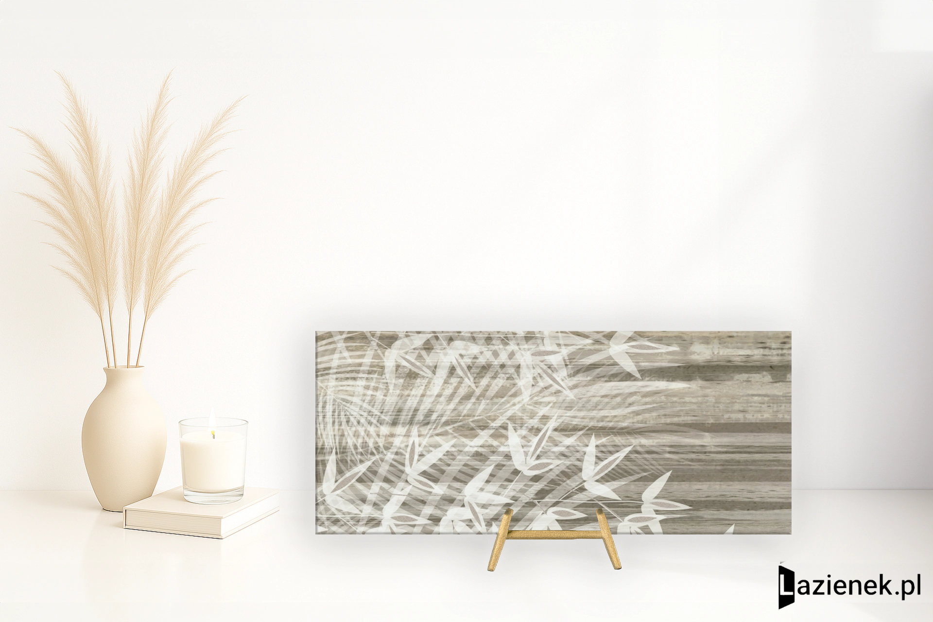 La Fabbrica Ava Imagine Shadow Leaves A matowa 120x280 cm gr. 6 mm - płytka rektyfikowana / (L)174011